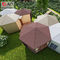 Rad Luxury Honeycomb Solar Fiberglass Ngôi nhà nhỏ cho khu nghỉ dưỡng, nhà hàng