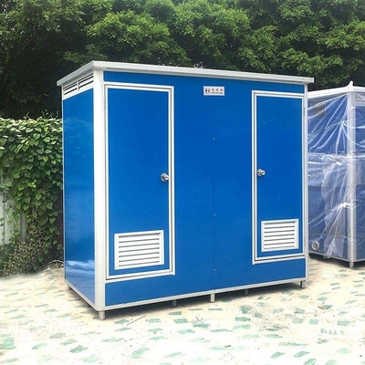 Nhà vệ sinh đa người ngoài trời di động được chế tạo sẵn với điện và hệ thống ống nước và cách nhiệt